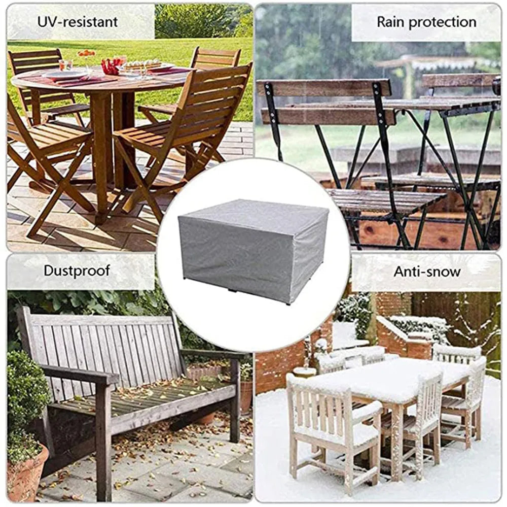 Housse de protection de salon de jardin, résistante à la pluie, à la  poussière, au vent et aux UV, pour meubles de jardin – Le jardin sacré
