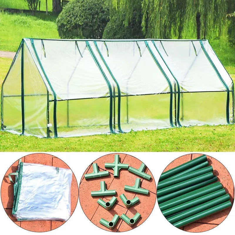 Mini-serre-de jardin-montage