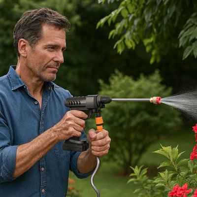 Nettoyeur-haute-pression-jardin