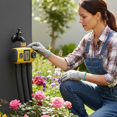 programmateur-arrosage- mur